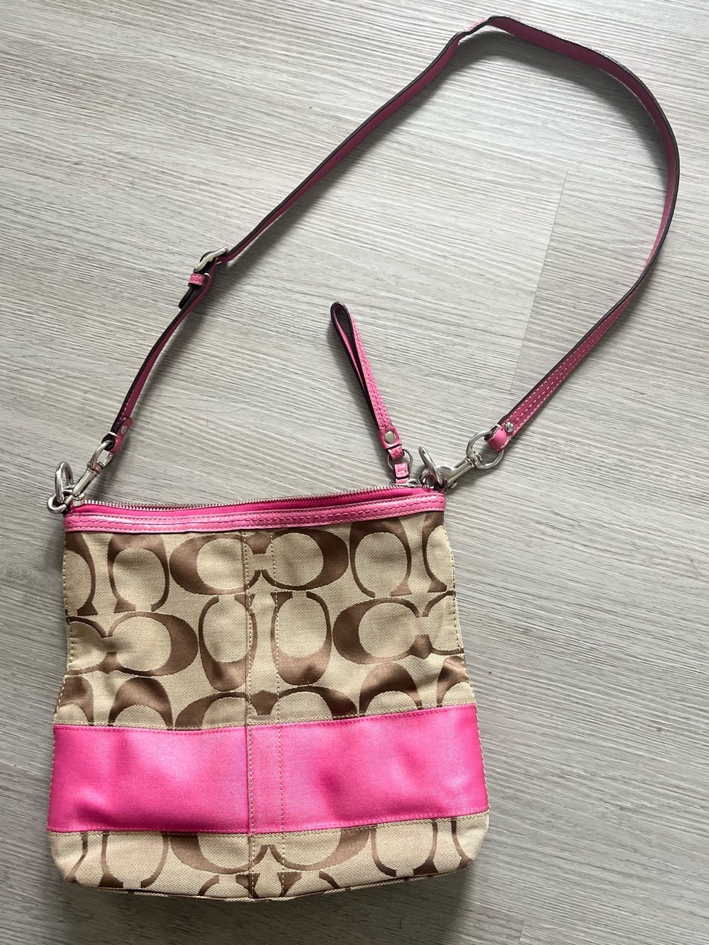 Y2K Coach Cross Body - Oversized